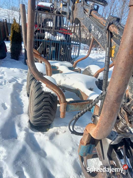 Przyczepa leśna zrywkowa 9 ton Łagów