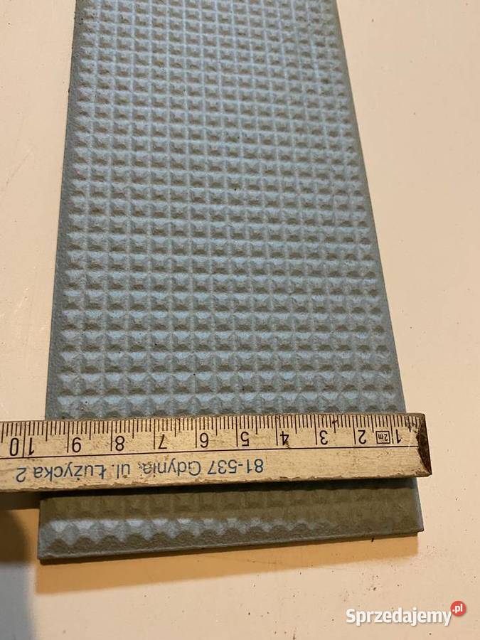 Płytki antypoślizgowe jasno niebieskie 20x10 gr Ściany i elewacje