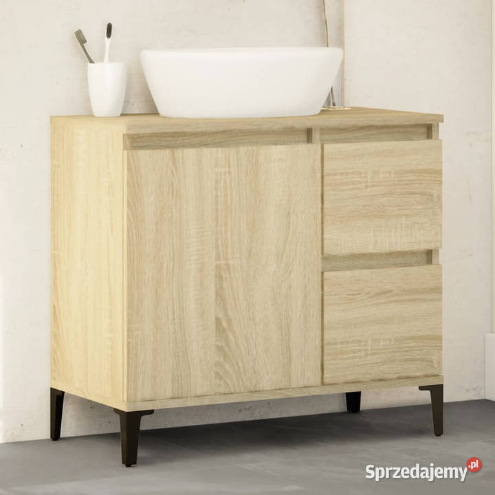 Szafka łazienkowa dąb sonoma 65x33x60 WM847405