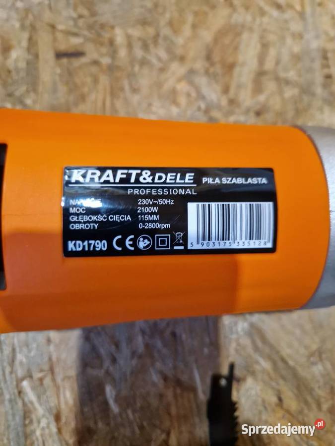 Piła Szablasta Lisi Ogon 2100W KraftDele KD1790 Głogowa