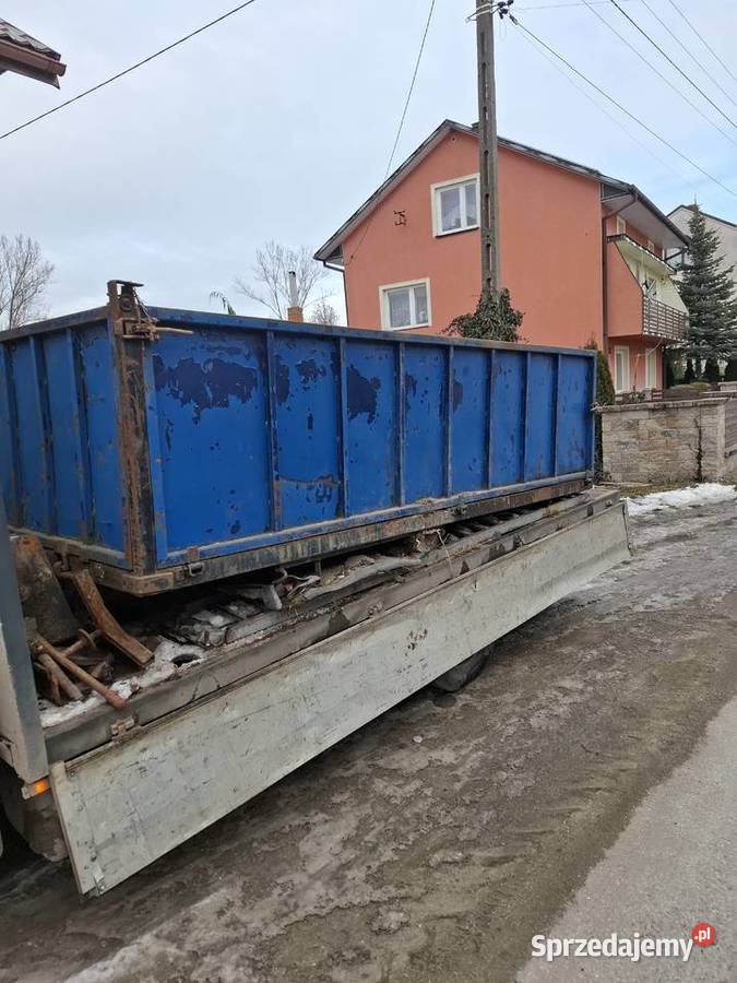 Kiper wywrot do busa ford transit iveco master Pińczów