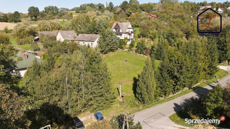 Działka budowlana w Gostwica gmina Podegrodzie
