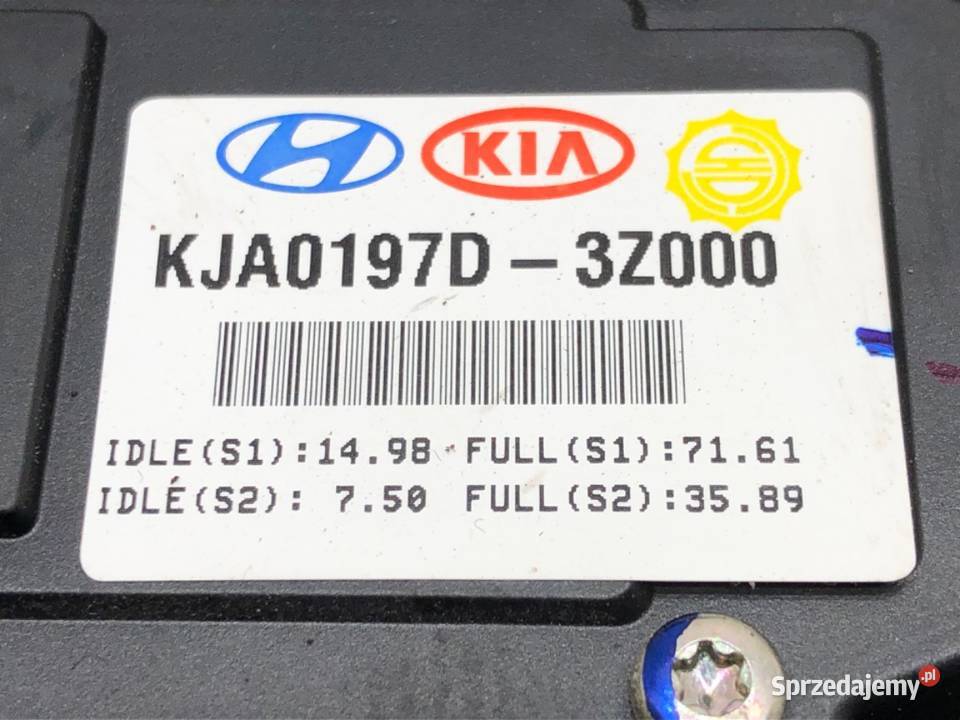 POTENCJOMETR GAZU HYUNDAI i40 17 116 PEDAŁ