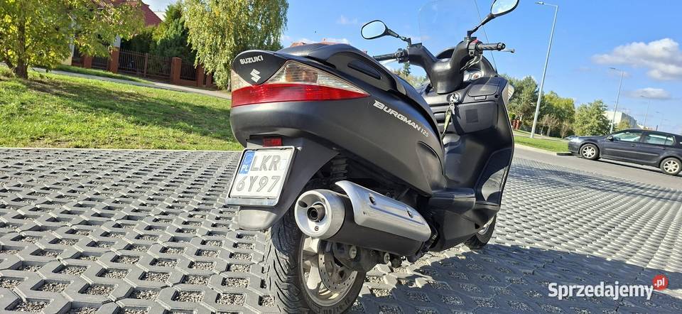 Suzuki burgman 125 2008 lubelskie