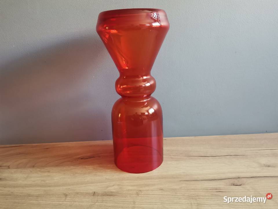 Stary duży wazon szkło Ząbkowice Ludwik Katowice sprzedam