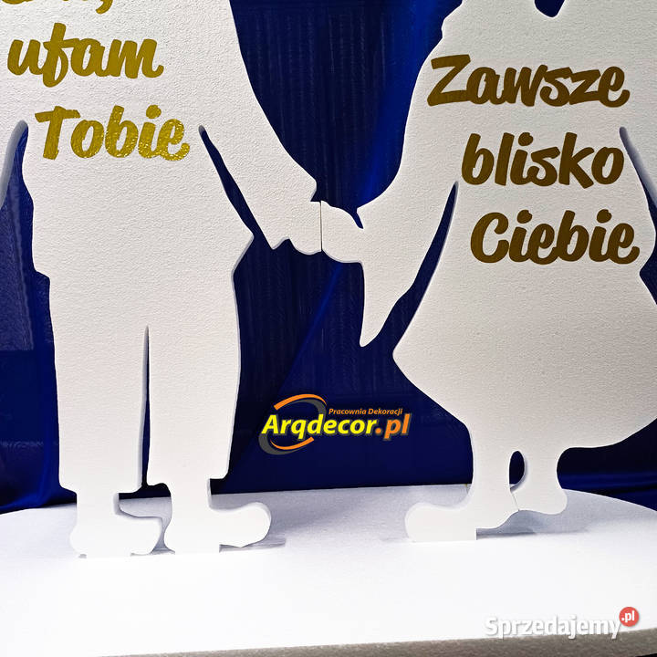 Komunijne Aniołki Dekoracja pod Ołtarz Pierwsza Dębna
