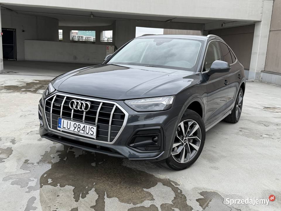 Audi Q5 sportback 2022r salon Polska nieuszkodzony Lublin sprzedam