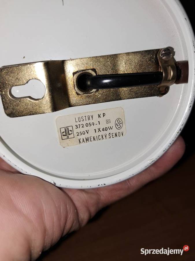 Retro lampka nocna z 60 tych lat firmy Kamenick