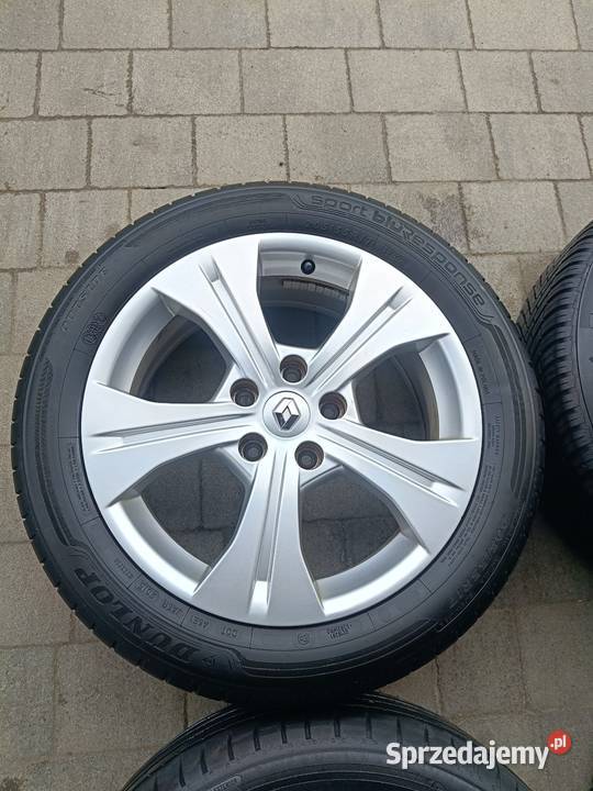 Alufelgi 17 renault z oponami Samochodowe