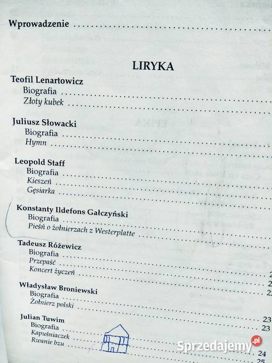 Ściąga z polskiego 6 klasa antykwariat szkolny mazowieckie Warszawa