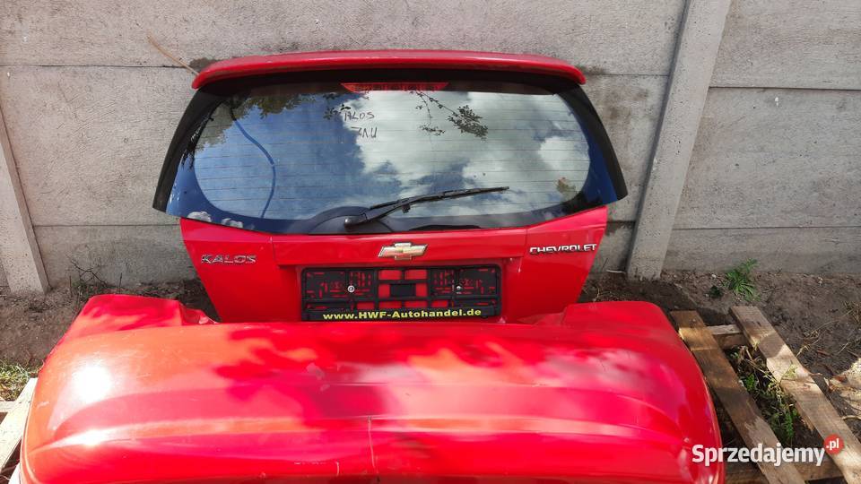 zderzak tył tylny chevrolet kalos lak 71U do osobowe Karoseria Dębno