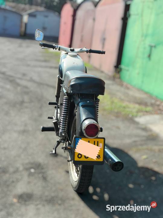 MZ Es 1251 trophy tropik zarejestrowana na lubelskie Łuków