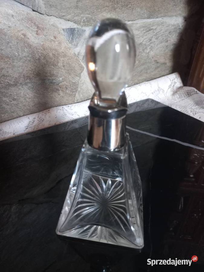 Karafka na ocet olej plater Krupp Toruń