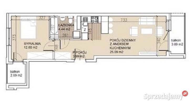 2pok 46met Lokum Victoria 2 BALKONYKOMÓRKAGARAŻ Liczba pokoi 2 dolnośląskie Wrocław