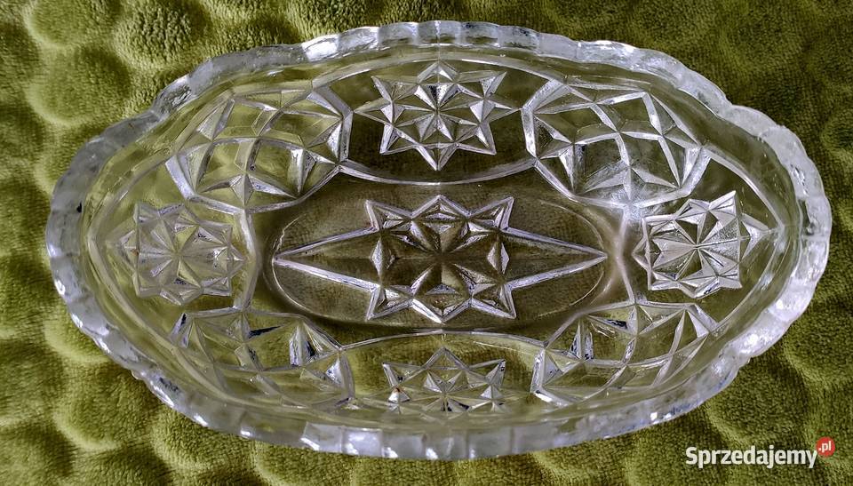 Salaterka szklana półmisek głęboki miseczka kujawsko-pomorskie Tuchola