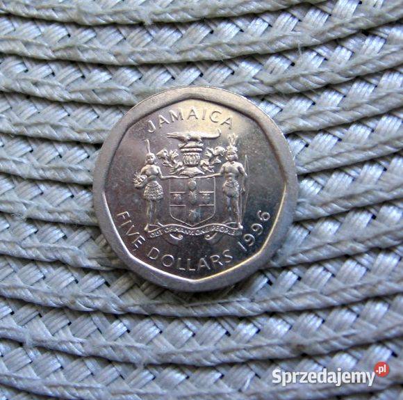 Jamajka 5 Dolarów 1996r Kalisz