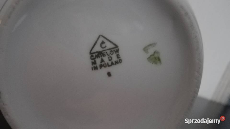 Kufel dzbanek stara porcelana Ćmielów Warpechy Stare