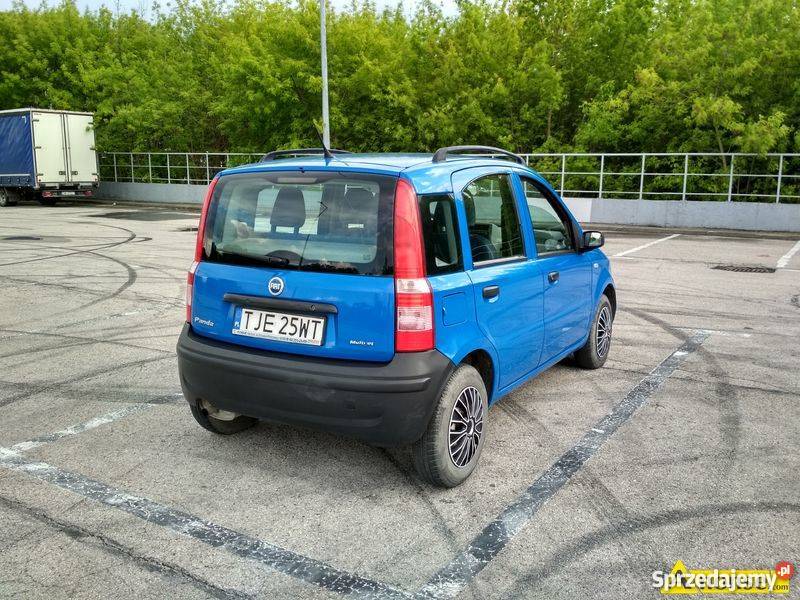 niebieska śliczna i oszczędna Panda Radom