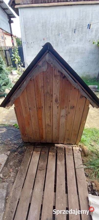 Duża ocieplana buda psa 90 x 109 x 129 UŻYWANA świętokrzyskie Starachowice