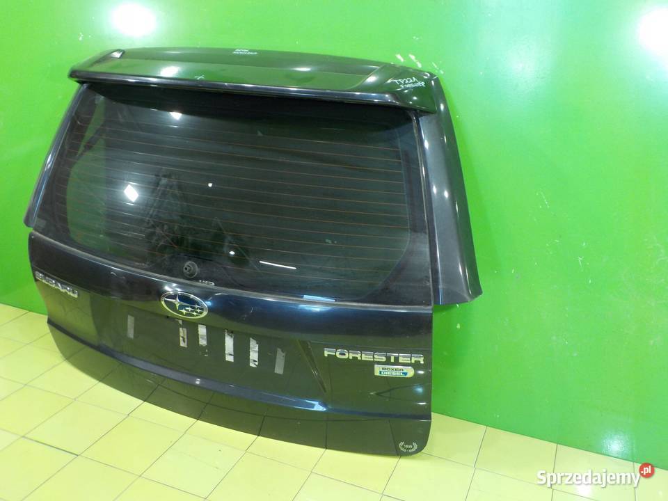 SUBARU FORESTER III 20 D 10r 5D klapa tyl mazowieckie