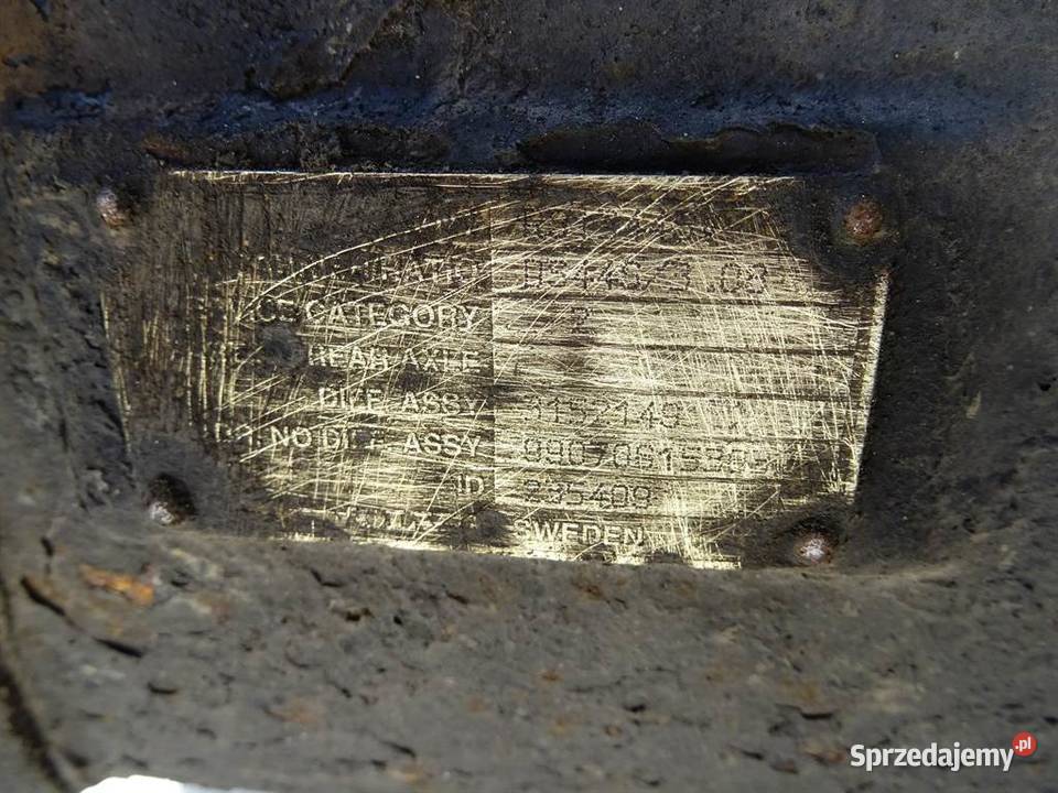 MOST TYŁ DYFER VOLVO FH12 121 420 Van minibus