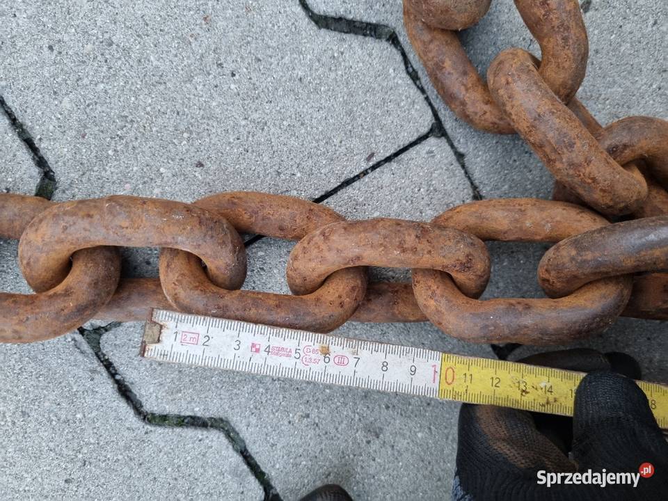 Łańcuch Hak 18 długości Oczko 3 grubości 2 metry Pozostałe Skawina