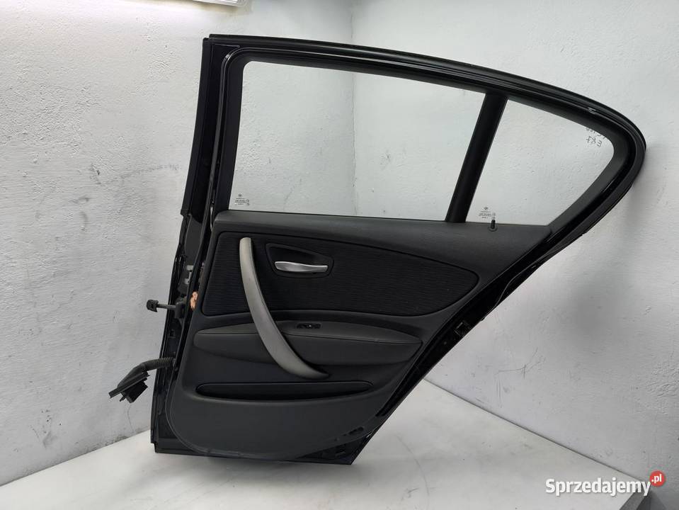DRZWI PRAWY TYŁ BMW 1 E87 LIFT SCHWARZ 2