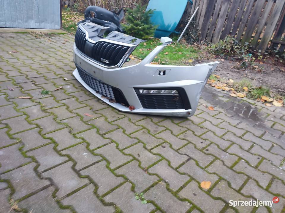 Zderzak przód skoda octavia iii vrs lift Garwolin