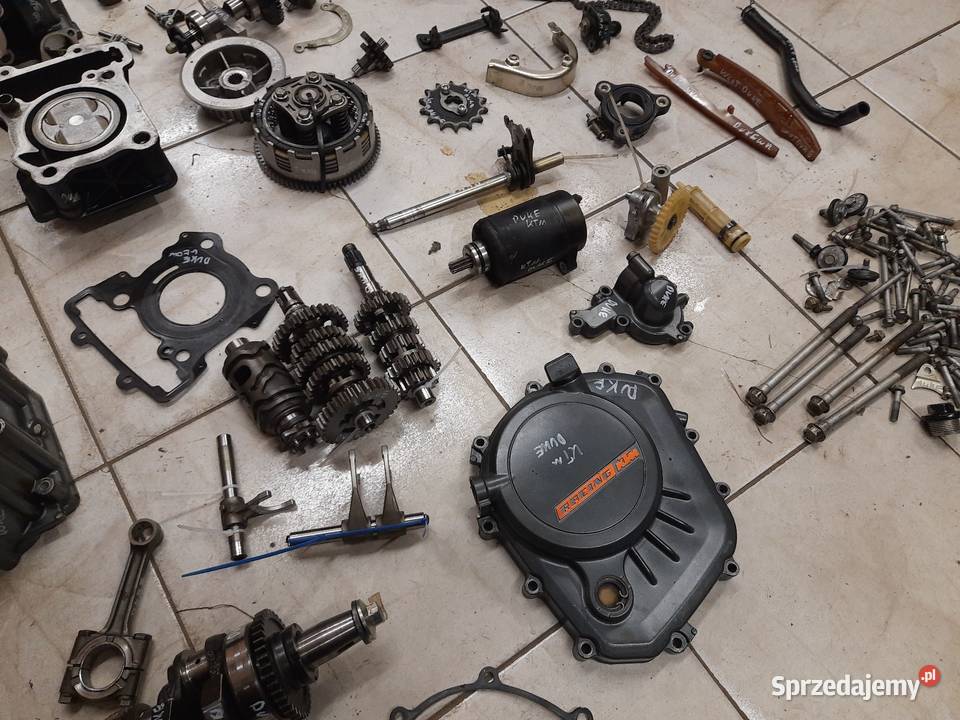 Ktm 125 Duke silnik części głowica cylinder Jelenia Góra