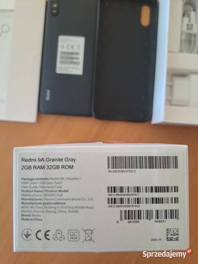 Telefon Redmi 9A łódzkie Bełchatów