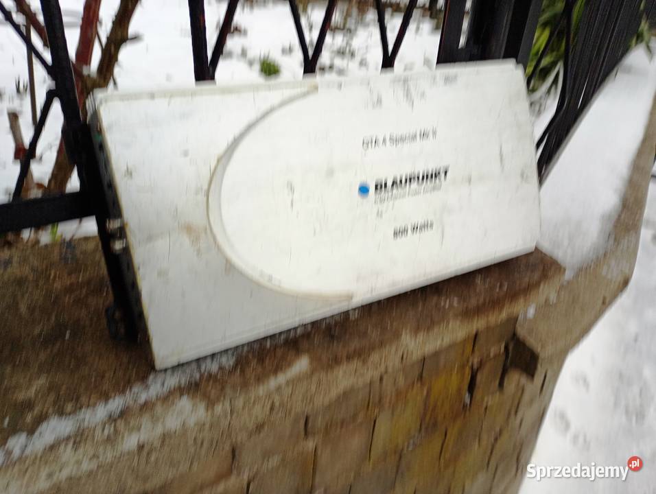 Wzmacniacz samochodowy 4 kanałowy Blaupunkt GTA śląskie Niegowonice sprzedam