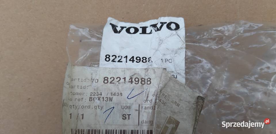 VOLVO FH4 RAMIE WYCIERACZKI LEWE PRAWE ORYGINAŁ lubuskie Bieleń sprzedam