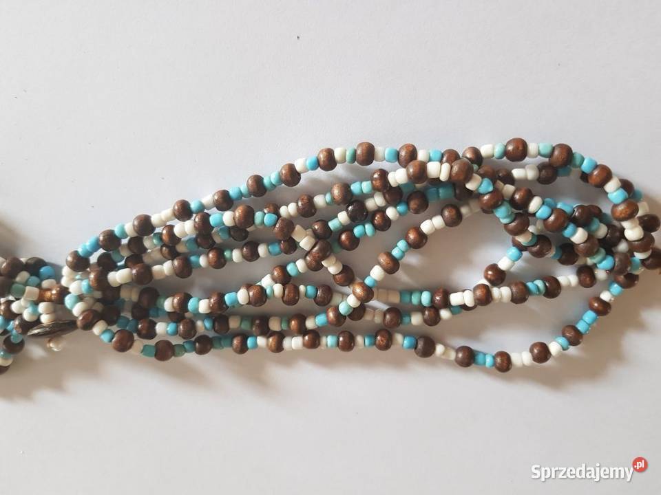 Zanzibar bransoletka koraliki afrykańska Kielce