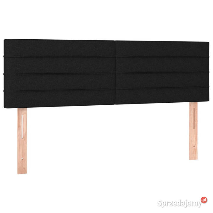Zagłówek do łóżka z LED czarny 144x5x7888 Warszawa sprzedam