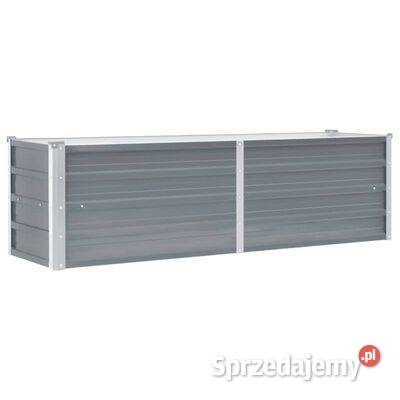 vidaXL Podwyższona donica z galwanizowanej stali Warszawa