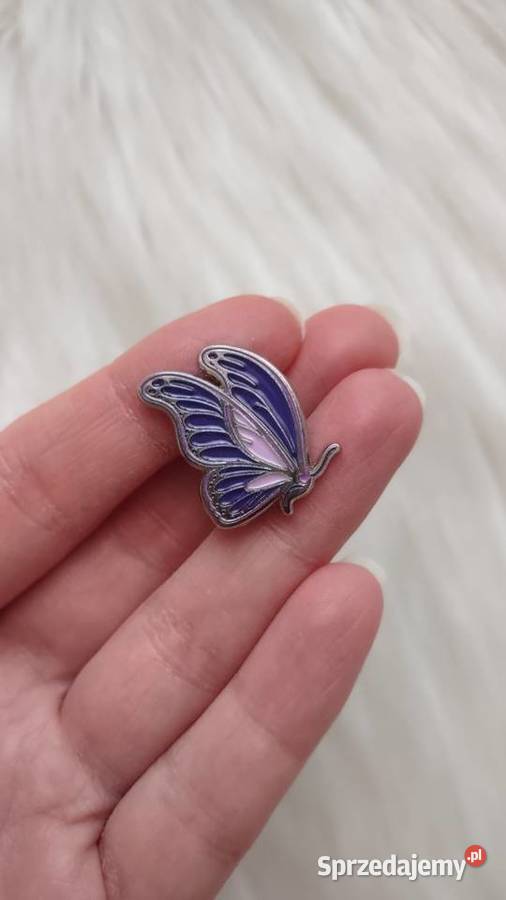 Pin broszka motyl
