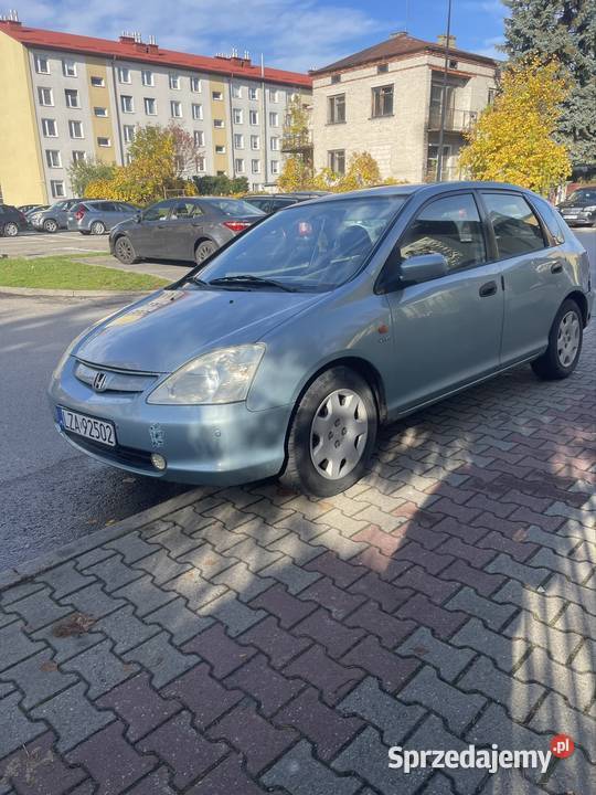 Honda civic 16 Gaz długie opłaty wyposażona Rok produkcji 2001