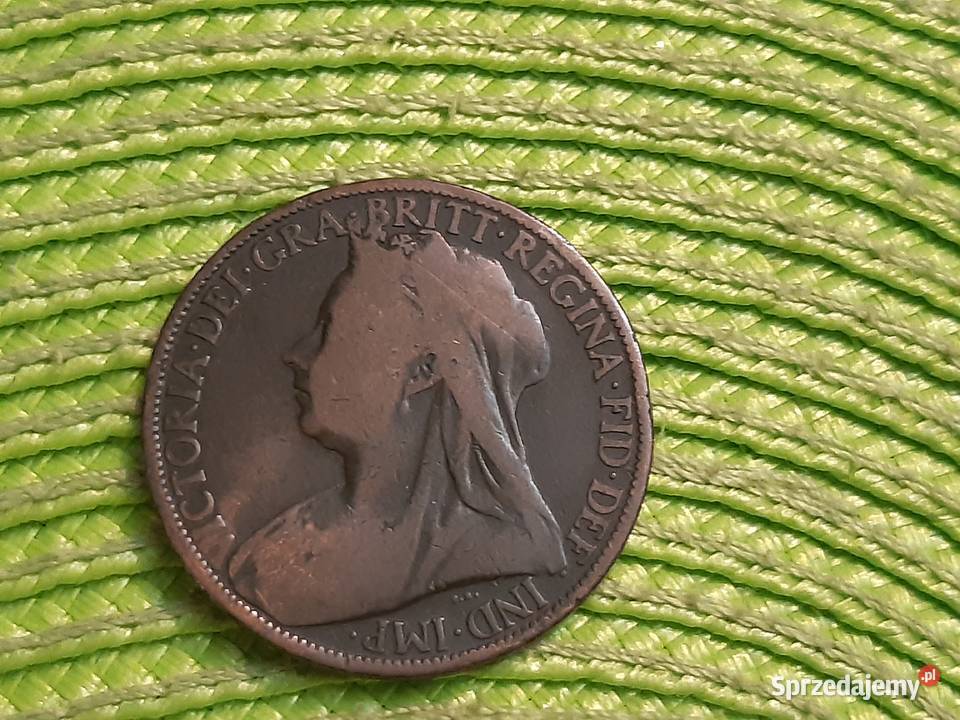 moneta Wielkiej Brytanii z 1899r
