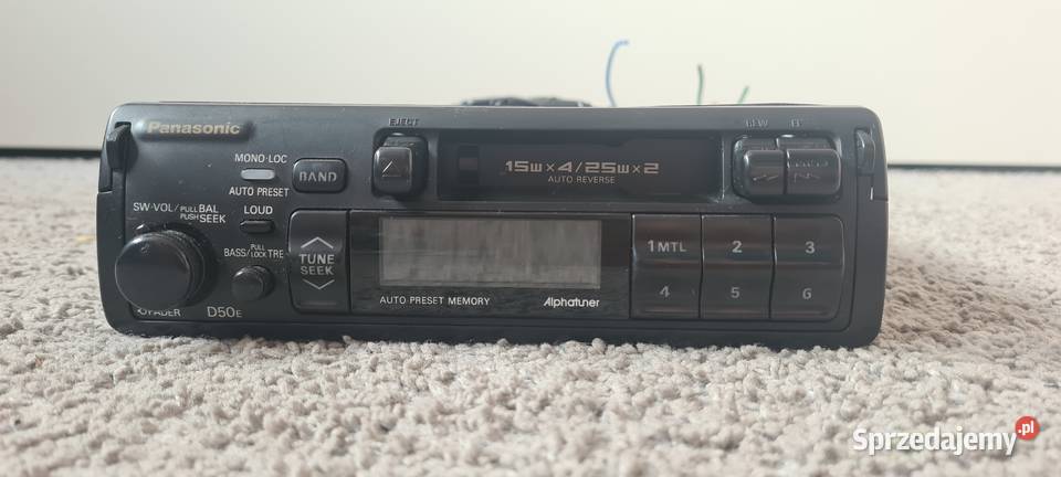 Radiomagnetofon Panasonic D50E