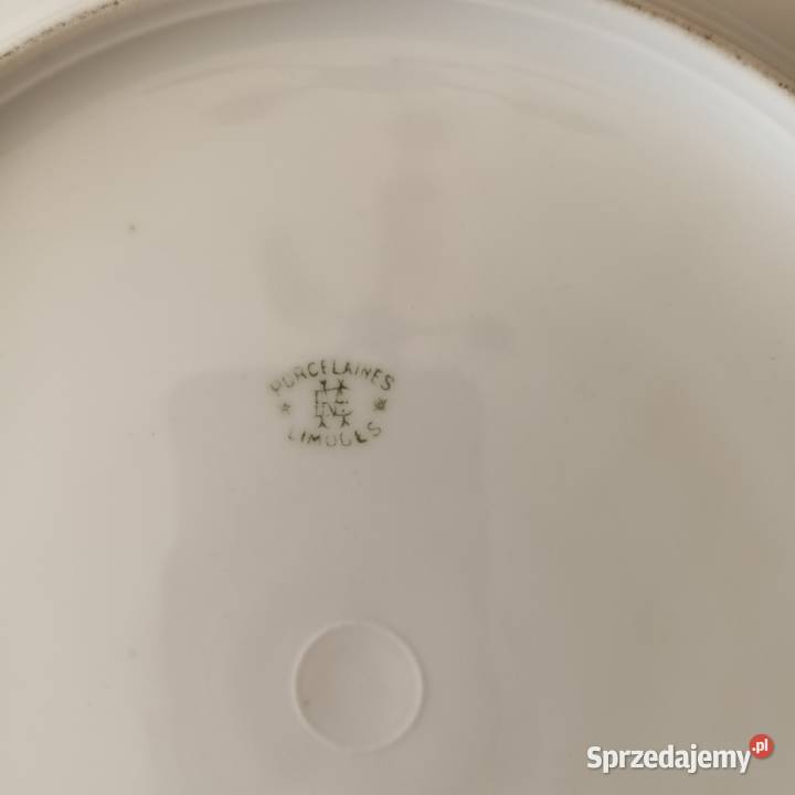 Talerze płytkie LIMOGES FRANCJA 5 Mikołów