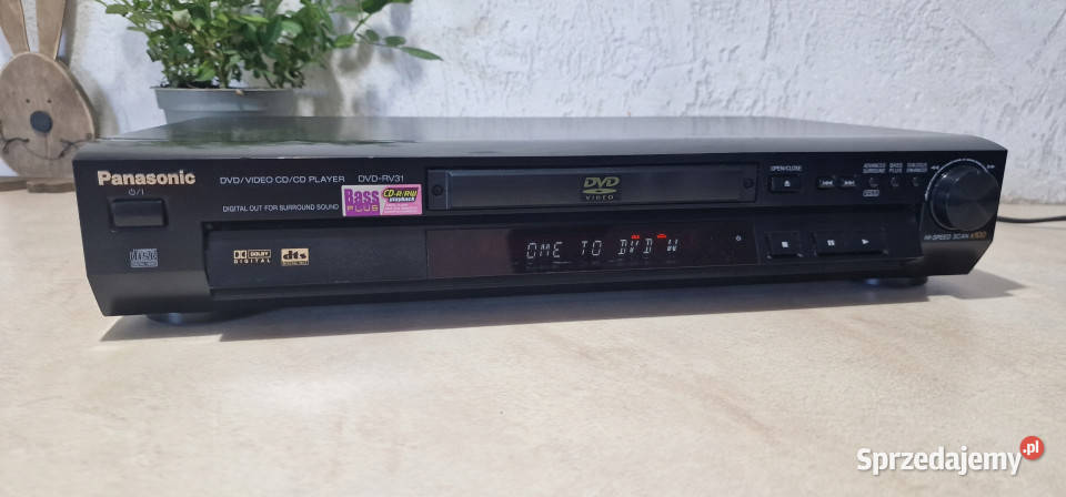 Panasonic CD DVD MP3 odtwarzacz DVDRV31 rv 31 wielkopolskie Międzychód