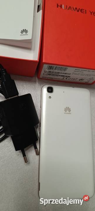 Huawei Y6 SCLL01 używany biały telefon Huawei Ełk