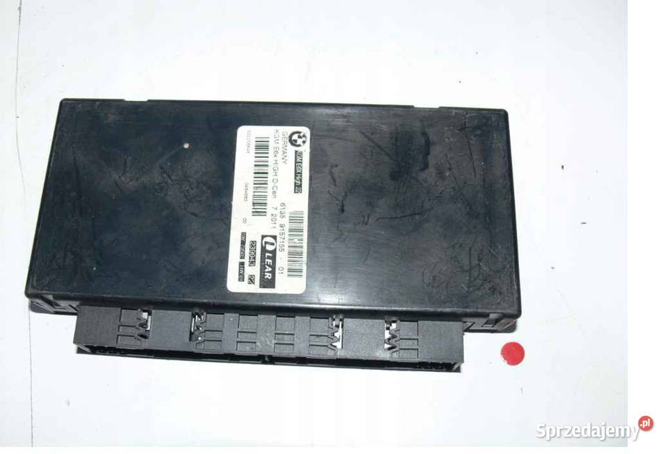 MODUŁ STEROWNIK ŚWIATEŁ BMW E61 LIFT 9157155 małopolskie Wielkie Drogi