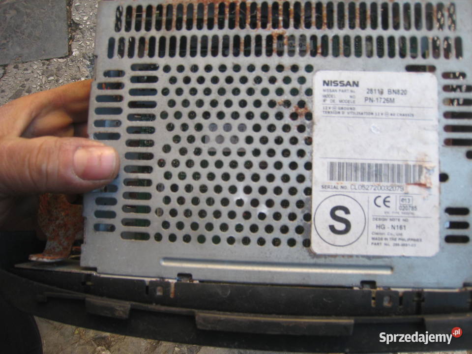 Radio oryginalne Nissan Almera N16 tino clarion Kraków