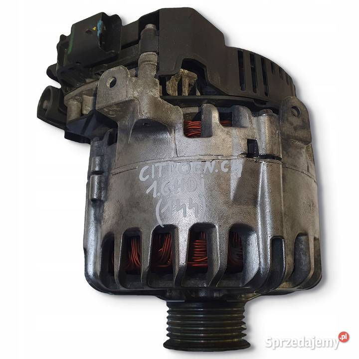 ALTERNATOR Peugeot 208 308 Citroen C4 II DS4 16 Układ elektryczny silnika Chełm