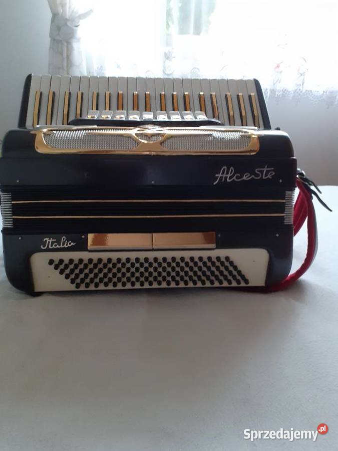 Akordeon włoski 120 b cztery chóry Alceste Instrumenty klawiszowe i MIDI Łódź