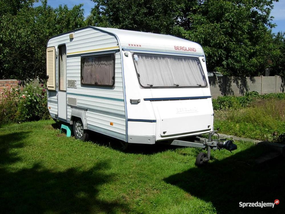 Do Przyczepa kempingowa Bergland 345 EKT Przyczepy i naczepy Szprotawa sprzedam