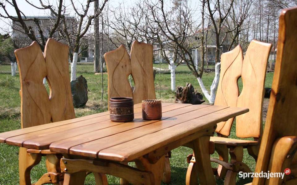 meble ogrodowe drewniane ARTstyle pub bar