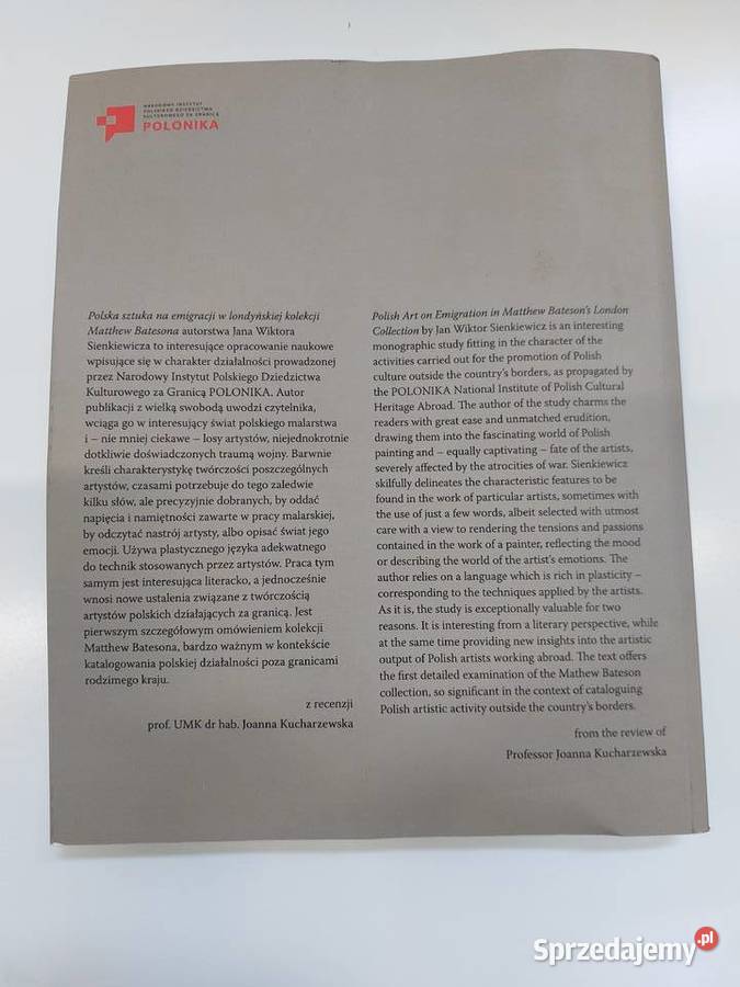 Polska sztuka na emigracji w londyńskiej Książki i Podręczniki Warszawa