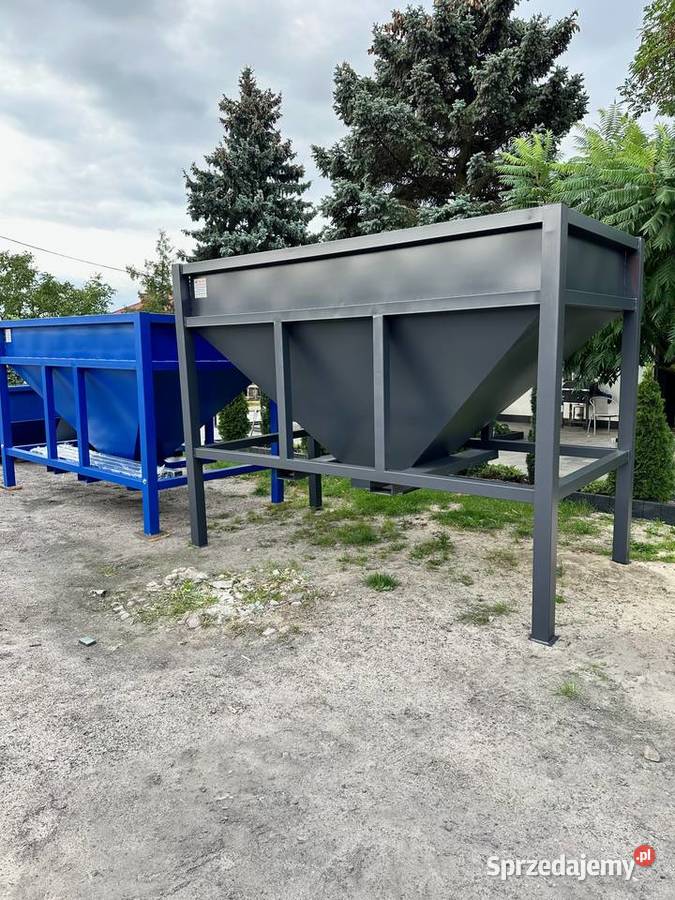 Kosz Kontener zasypowy zasobnik 3m3 kujawsko-pomorskie Bydgoszcz